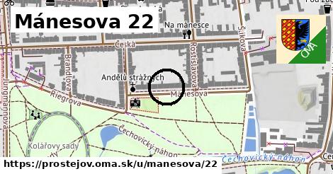 Mánesova 22, Prostějov