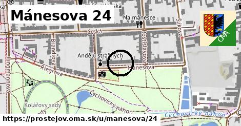 Mánesova 24, Prostějov