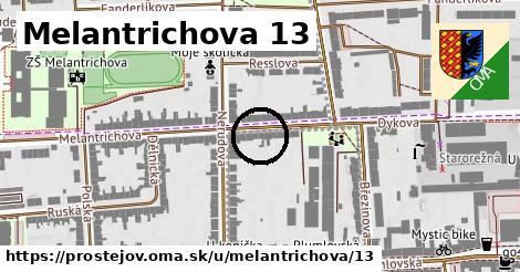 Melantrichova 13, Prostějov