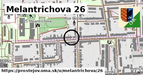 Melantrichova 26, Prostějov