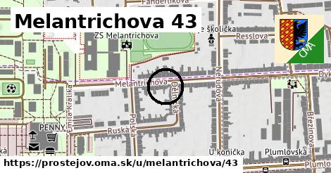 Melantrichova 43, Prostějov