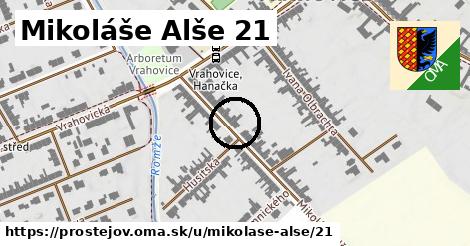 Mikoláše Alše 21, Prostějov