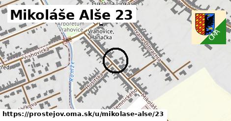 Mikoláše Alše 23, Prostějov