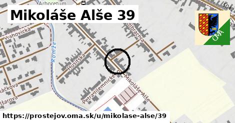 Mikoláše Alše 39, Prostějov