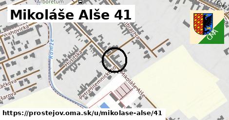 Mikoláše Alše 41, Prostějov