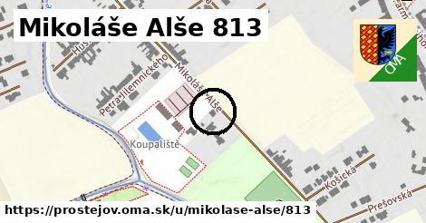 Mikoláše Alše 813, Prostějov