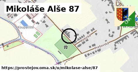 Mikoláše Alše 87, Prostějov