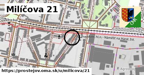 Milíčova 21, Prostějov