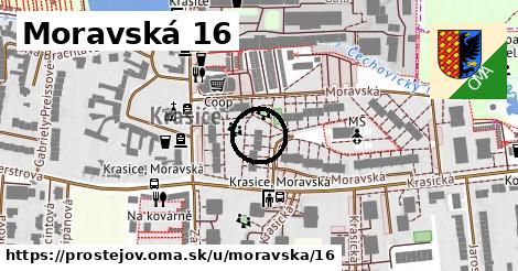 Moravská 16, Prostějov