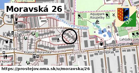 Moravská 26, Prostějov