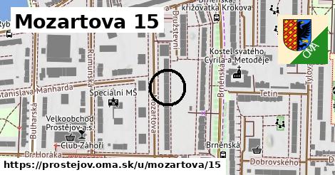 Mozartova 15, Prostějov