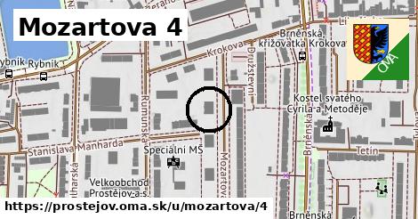 Mozartova 4, Prostějov