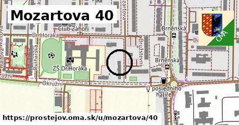 Mozartova 40, Prostějov