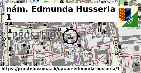 nám. Edmunda Husserla 1, Prostějov