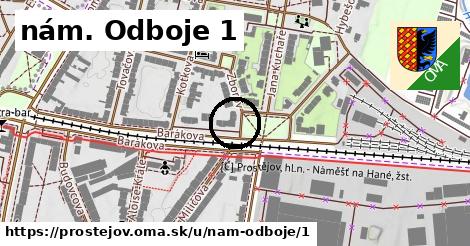 nám. Odboje 1, Prostějov