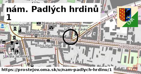 nám. Padlých hrdinů 1, Prostějov