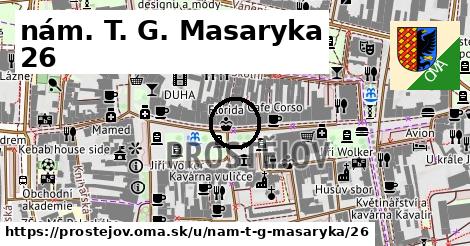 nám. T. G. Masaryka 26, Prostějov