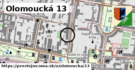 Olomoucká 13, Prostějov