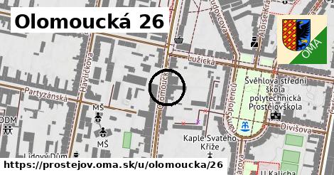 Olomoucká 26, Prostějov