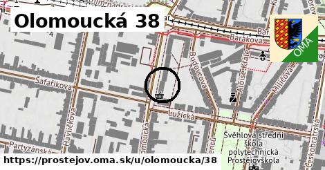 Olomoucká 38, Prostějov