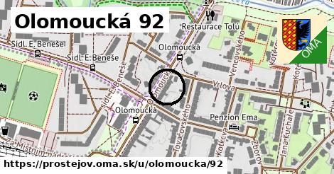 Olomoucká 92, Prostějov