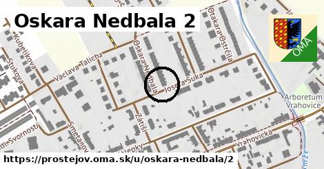 Oskara Nedbala 2, Prostějov