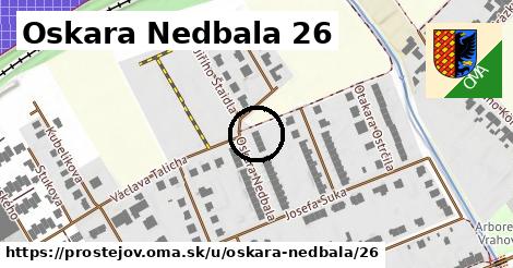 Oskara Nedbala 26, Prostějov