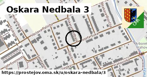 Oskara Nedbala 3, Prostějov