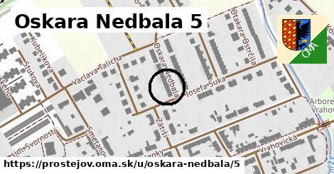 Oskara Nedbala 5, Prostějov