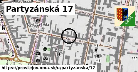 Partyzánská 17, Prostějov