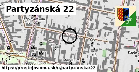 Partyzánská 22, Prostějov