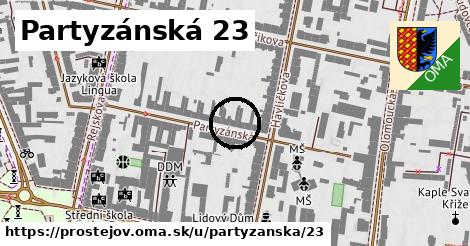 Partyzánská 23, Prostějov