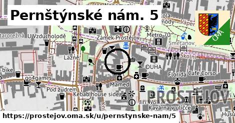 Pernštýnské nám. 5, Prostějov