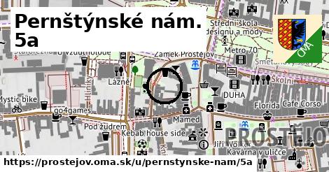 Pernštýnské nám. 5a, Prostějov