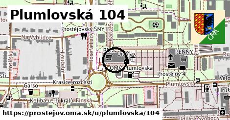 Plumlovská 104, Prostějov