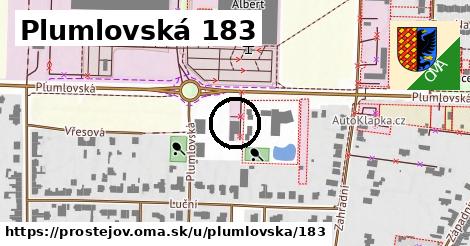 Plumlovská 183, Prostějov