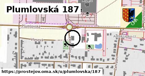 Plumlovská 187, Prostějov