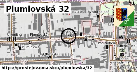 Plumlovská 32, Prostějov