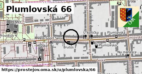 Plumlovská 66, Prostějov