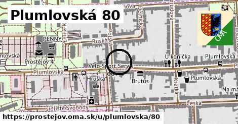 Plumlovská 80, Prostějov