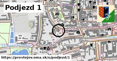 Podjezd 1, Prostějov