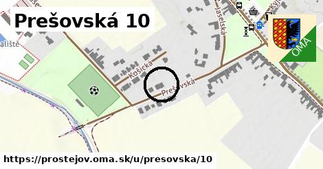 Prešovská 10, Prostějov