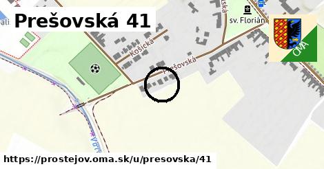 Prešovská 41, Prostějov