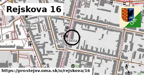 Rejskova 16, Prostějov