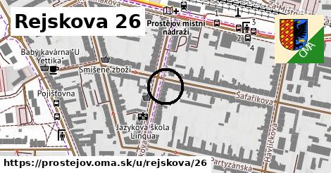 Rejskova 26, Prostějov