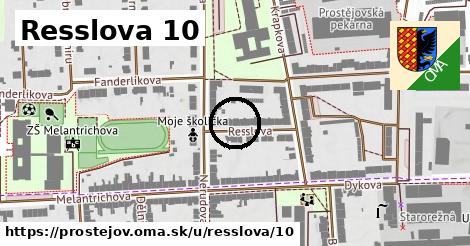 Resslova 10, Prostějov