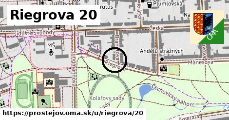 Riegrova 20, Prostějov