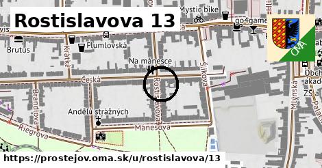 Rostislavova 13, Prostějov