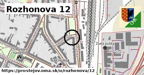 Rozhonova 12, Prostějov