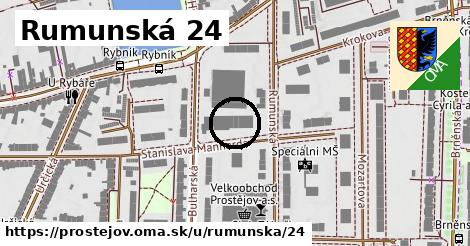 Rumunská 24, Prostějov